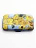 Sunflowers Print Credit Card Wallet